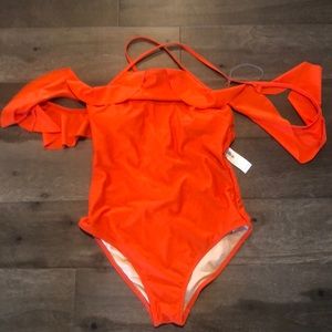 NWT Orange Swimsuit
